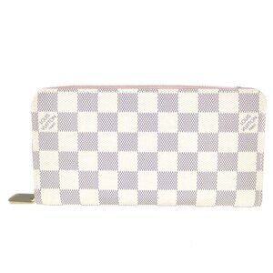 Louis Vuitton Zippy Wallet Azur White Pink Ballerine Accessories Long